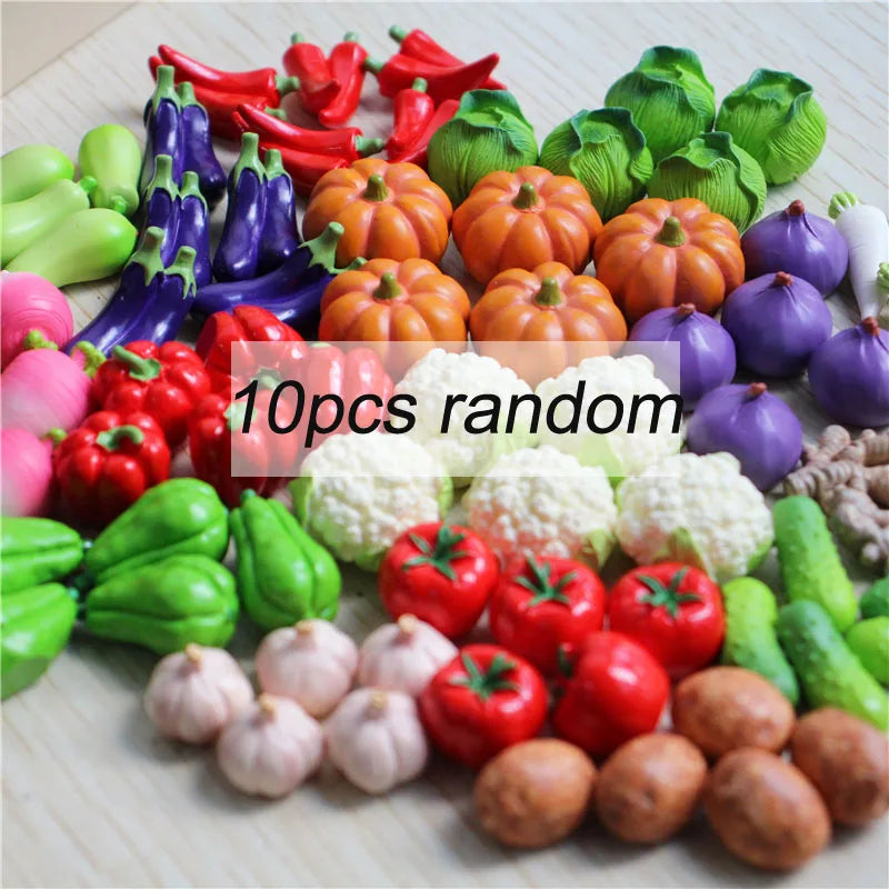 Mini Calabazas 1/6 para Casa de Muñecas