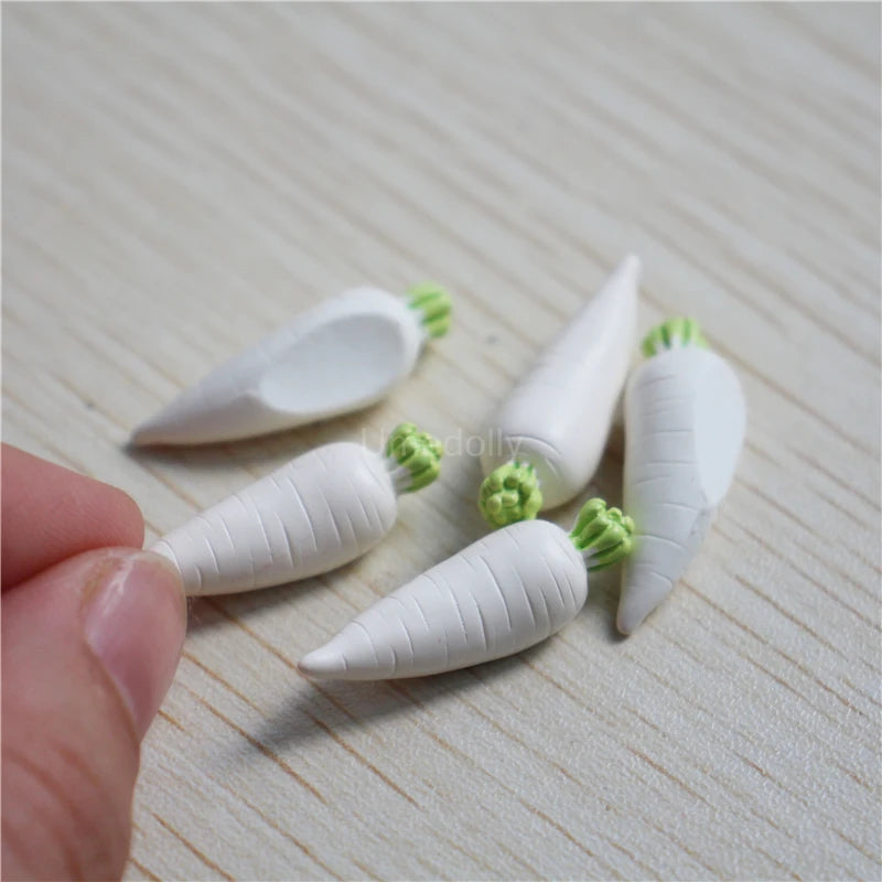 Mini Calabazas 1/6 para Casa de Muñecas