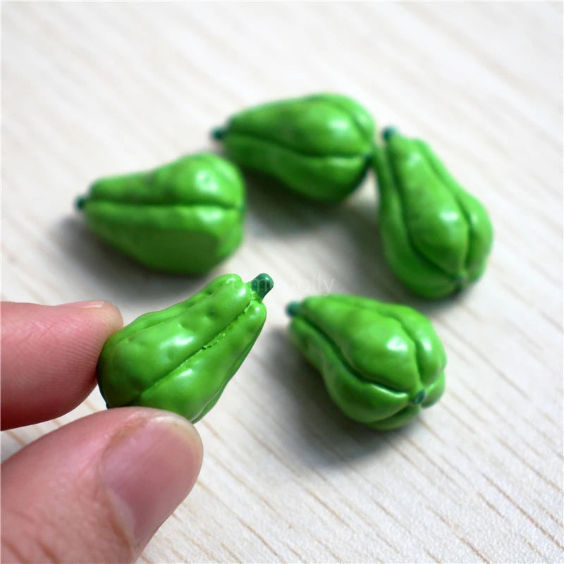Mini Calabazas 1/6 para Casa de Muñecas