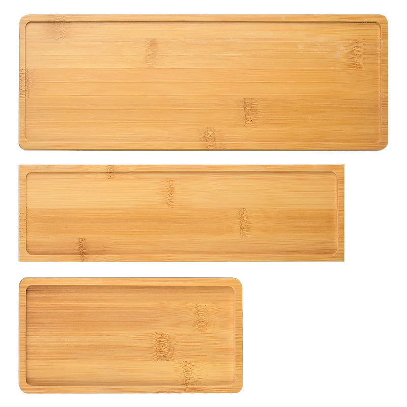 Bandeja de Bambú para Baño y Cocina