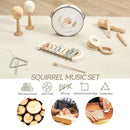 Instrumentos Musicales Montessori de Madera para Bebés